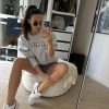 kobieta, bluza, szara bluza, strój sportowy, ze ściągaczem, szary