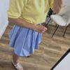sweter, sweter damski, sweter z krótkim rękawem, różowy sweter, różowy sweter damski, moda damska, sklep online, sklep internetowy, wiosenna kolekcja