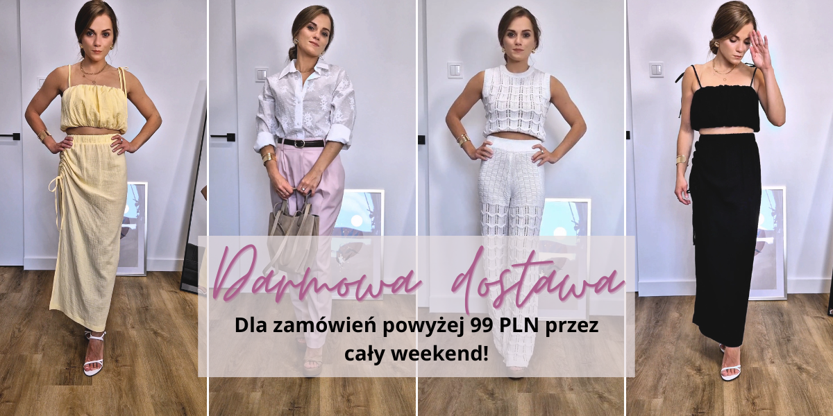 darmowa dostawa, moda damska, odzież damska, sklep z odzieżą damską, komplet damski, eleganckie spodnie, letni komplet damski