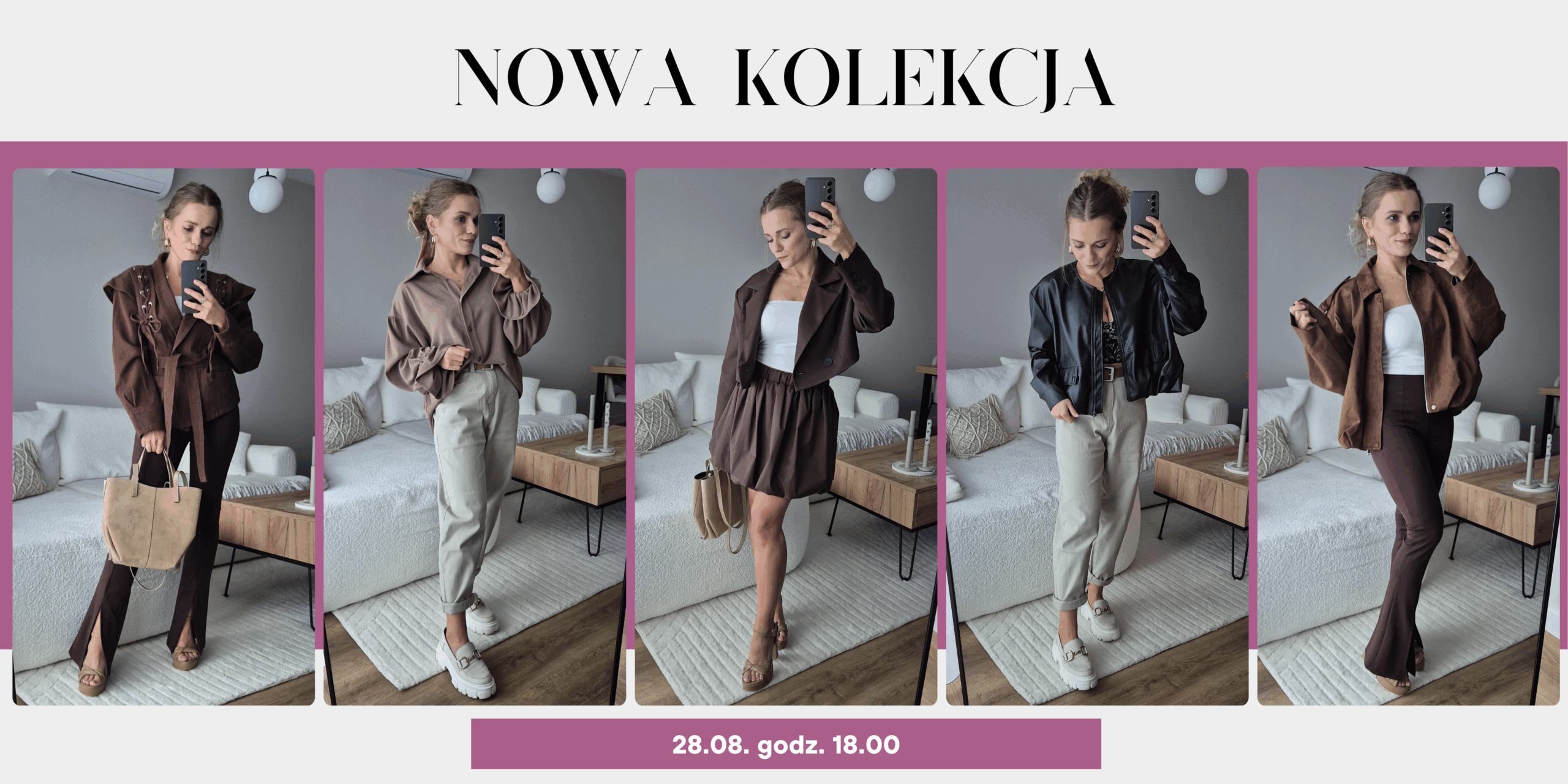 nowa kolekcja, jesienna kolekcja damska, moda damska, kurtka damska, bomcerka damska, swetry damskie, miekkie swetry najesień